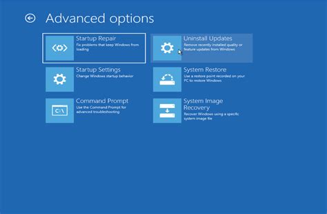 Booting to the Advanced Startup Options Menu in Windows 11, .